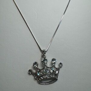 New crown tiara necklace